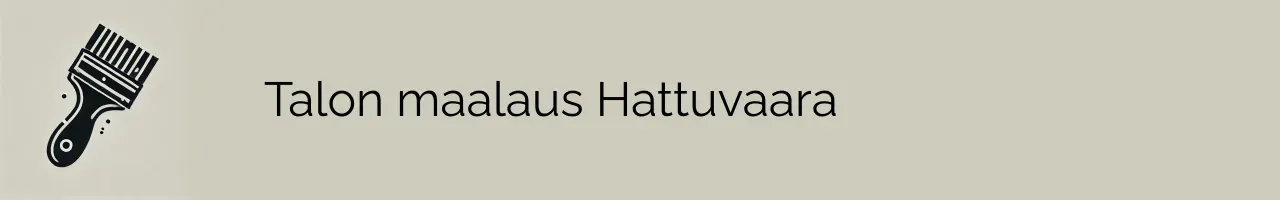 Talon maalaus Hattuvaara